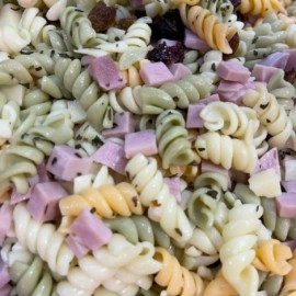 Ensalada de pasta con frutos secos